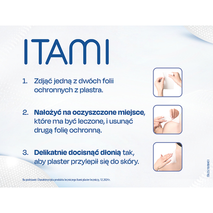 Itami 140 mg, 10 plastrów - cena
