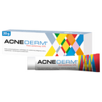 Acne-derm, krem przeciwtrądzikowy i wybielający, 20 g