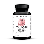 Kolagen ANTI-AGE + hialuron + witamina C - 500 mg, 60 tabletek