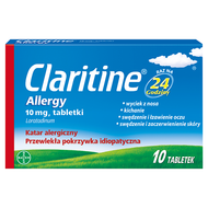Claritine Allergy 10 mg, 10 tabletek
