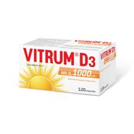Vitrum D3 1000 J.M, 120 kapsułek