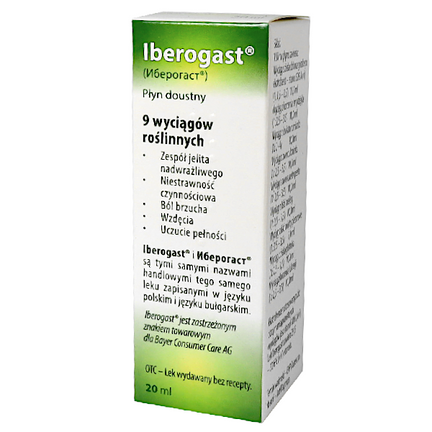 Iberogast, płyn doustny, 20 ml (import równoległy Pharmavitae)  - zdjęcie produktu