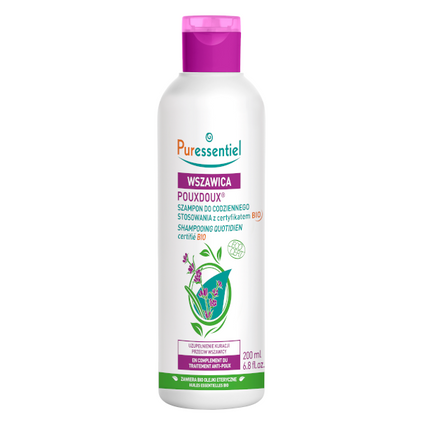 PURESSENTIEL Puressentiel Pouxdoux Wszawica, szampon, 200 ml — Składniki i ocena