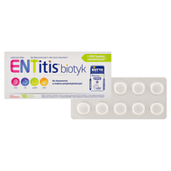 Entitis biotyk, 10 pastylek do ssania