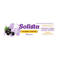 Solista na gardło i chrypkę, 20 tabletek do ssania