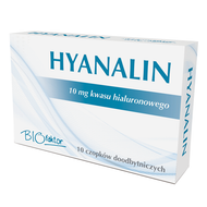 Hyanalin, 10 czopków doodbytniczych