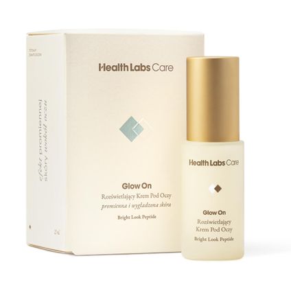 HEALTH LABS Health Labs Glow On, krem rozświetlający pod oczy, 15 ml — Składniki i ocena