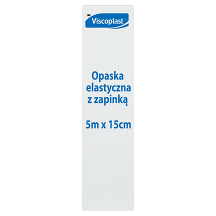 Opaska elastyczna z zapinką Viscoplast, 15 cm x 5 m - zdjęcie produktu