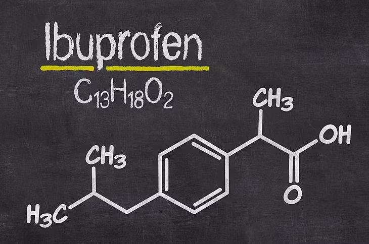 ibuprofen - wzór chemiczny