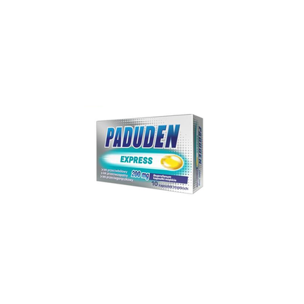 Paduden Express, 200 mg, 10 kapsułek miękkich - zdjęcie produktu