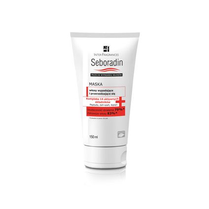 INTER-FRAGRANCES Seboradin, maska przeciw wypadaniu włosów, 150 ml — Składniki i ocena