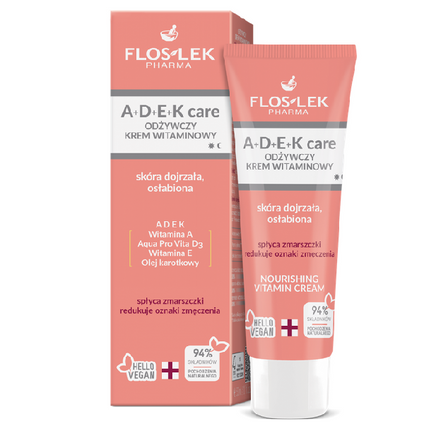 FLOS-LEK Floslek, A+D+E+K care Odżywczy krem witaminowy, 50 ml