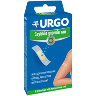 Urgo Szybkie gojenie ran, opatrunki 5 szt. 2 cm x 7,4 cm i 3 szt. 4 cm x 7,2 cm