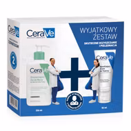 CeraVe Świąteczny zestaw prezentowy, oczyszczający żel do mycia, 236 ml + nawilżający krem, 52 ml