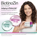 BiotinoZin, 10 mg + 25 mg Zn2+, 30 tabletek - 5902802708335