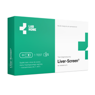 Test LIVER-Screen, do immunologicznego badania podwyższonej aktywności transaminaz (zarówno ALT jak i AST) w krwi