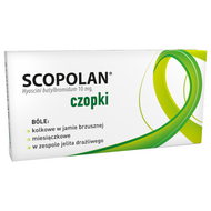 Scopolan 10 mg, 6 czopków