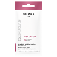 L'BIOTICA Dermomask Night Active Siła Lasera, 12 ml