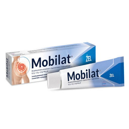 Mobilat (0,2 g + 1,0 g + 2,0 g)/100 g, żel, 100 g - zdjęcie produktu