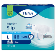 TENA Slip Proskin Plus, pieluchomajtki, rozmiar L, 30 sztuk