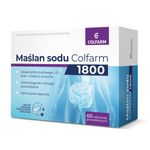 Maślan sodu 1800 Colfarm, 60 tabletek powlekanych o przedłużonym uwalnianiu
