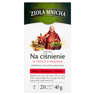 Zioła Mnicha, na ciśnienie, 20 torebek