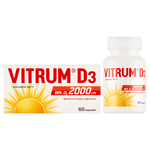 Vitrum D3 2000 J.M, 60 kapsułek