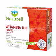 Naturell Witamina B12 forte, 60 tabletek do rozgryzania i żucia