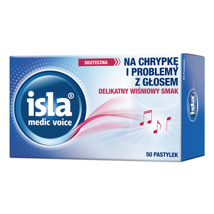 Isla Medic Voice, 50 pastylek - zdjęcie produktu