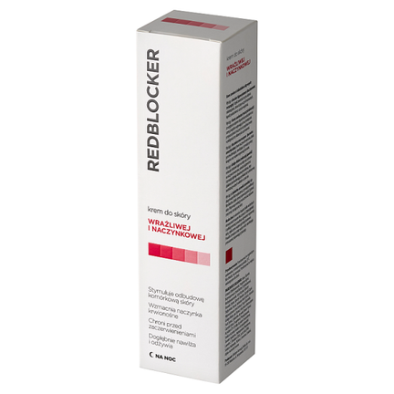 RedBlocker, krem do skóry naczynkowej na noc, 50 ml - KOSMETYK
