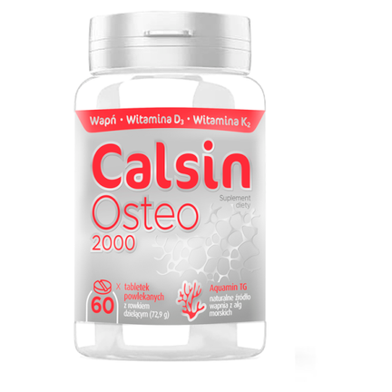 Calsin Osteo 2000, 60 tabletek - zdjęcie produktu