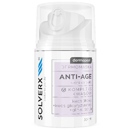 EMPIRE PHARMA Solverx Dermopeel Maske Anti-Age, 50 ml