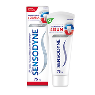 Sensodyne Nadwrażliwość & Dziąsła Whitening, 75 ml