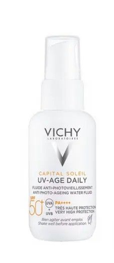 Vichy Capital Soleil, fluid przeciw fotostarzeniu się skóry SPF 50+