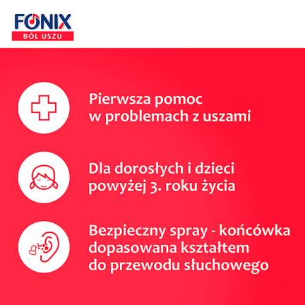 Fonix ból uszu, spray, 15 ml - NAVEH