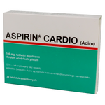 Aspirin Cardio 100 mg, 30 tabletek (import równoległy Delfarma) 