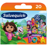 Salvequick Dora, plastry dla dzieci, 20 sztuk
