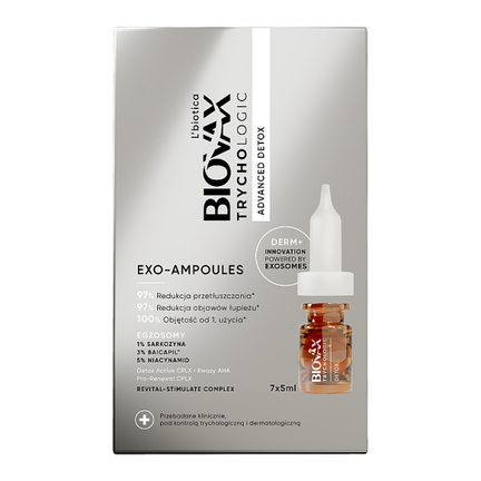 Biovax Trychologic Detox, 5 ml x 7 ampułek - KOSMETYK