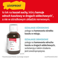 Levopront 60 mg/10 ml, syrop, 120 ml - PRODUKT LECZNICZY NIEREFUNDOWANY OTC