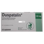 Duspatalin 135 mg, 15 tabletek (import równoległy Medezin) 