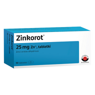 Zinkorot 25 mg, 50 tabletek
