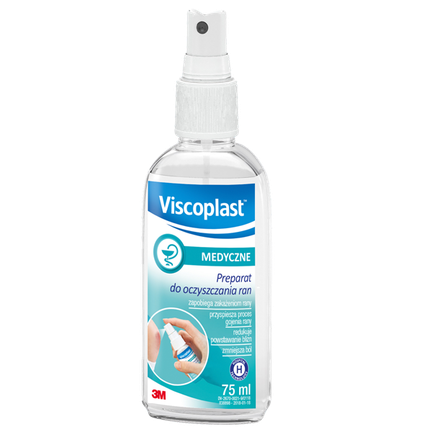 Viscoplast, preparat do oczyszczania ran, 75 ml - WYRÓB MEDYCZNY