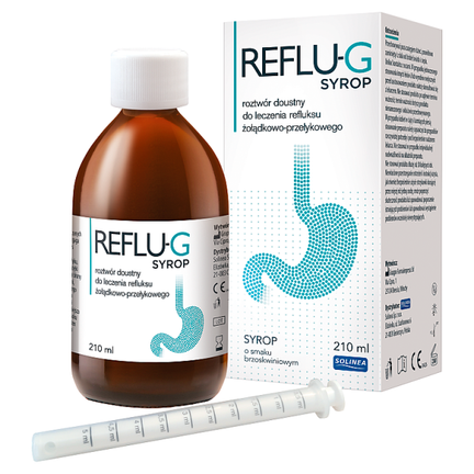 Reflu-G, syrop, 210 ml - zdjęcie produktu
