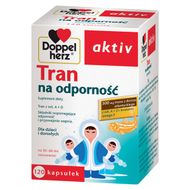 Doppelherz aktiv Tran na odporność, 120 tabletek