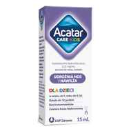 Acatar Care Kids 0,25 mg/ml, aerozol do nosa, roztwór, 15 ml