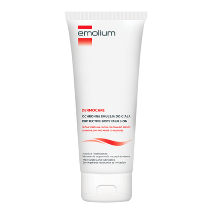 Emolium Dermocare, ochronna emulsja do ciała, 200 ml - zdjęcie produktu