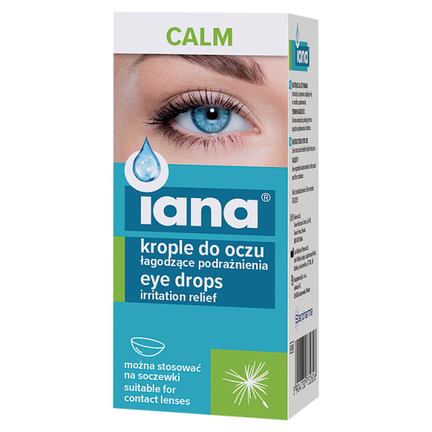 Iana Calm, krople do oczu, 10 ml - WYRÓB MEDYCZNY