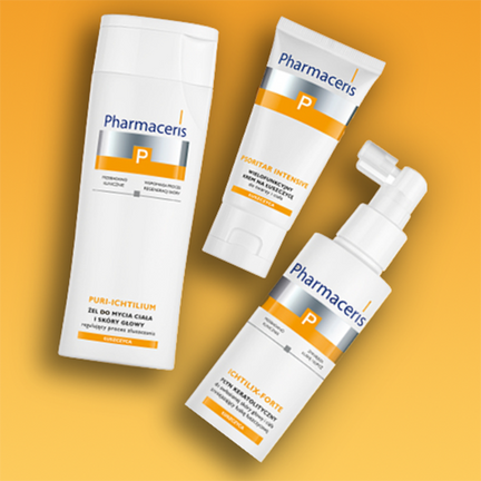 Pharmaceris P Puri-Ichtilium, żel do mycia ciała i skóry głowy, 250 ml - ERIS