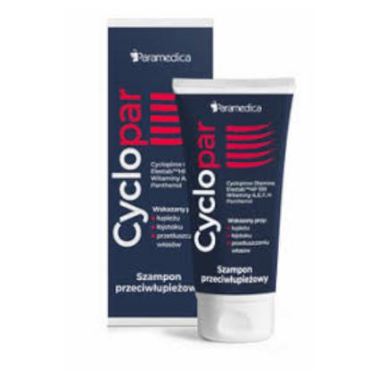 PARAMEDICA Cyclopar, Anti-Schuppen-Shampoo, 75 g — Inhaltsstoffe i ocena