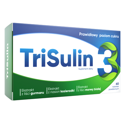 TriSulin, 60 tabletek powlekanych - zdjęcie produktu